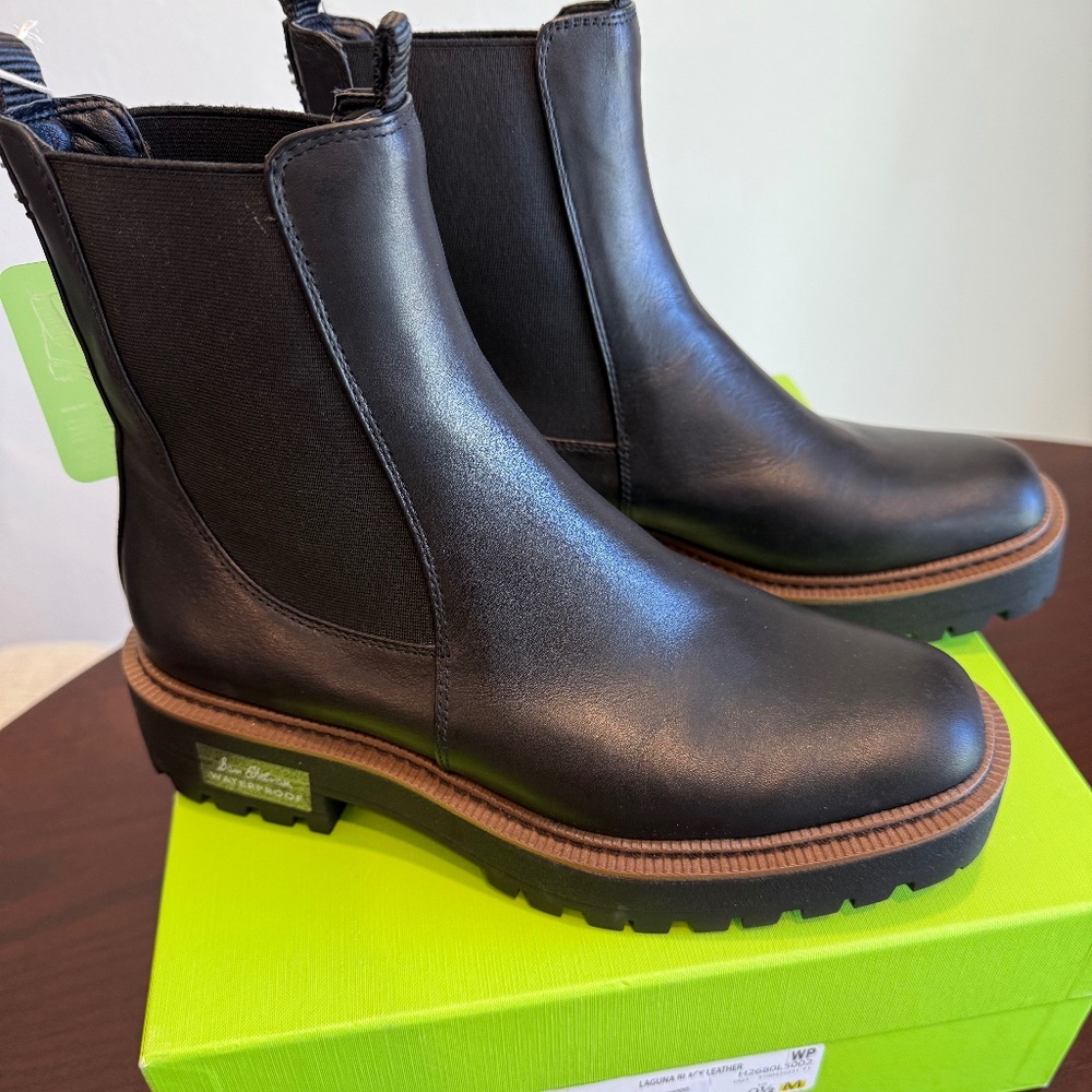 Sam Edelman Women’s Laguna Chelsea Boot, Size 9.5, Black
